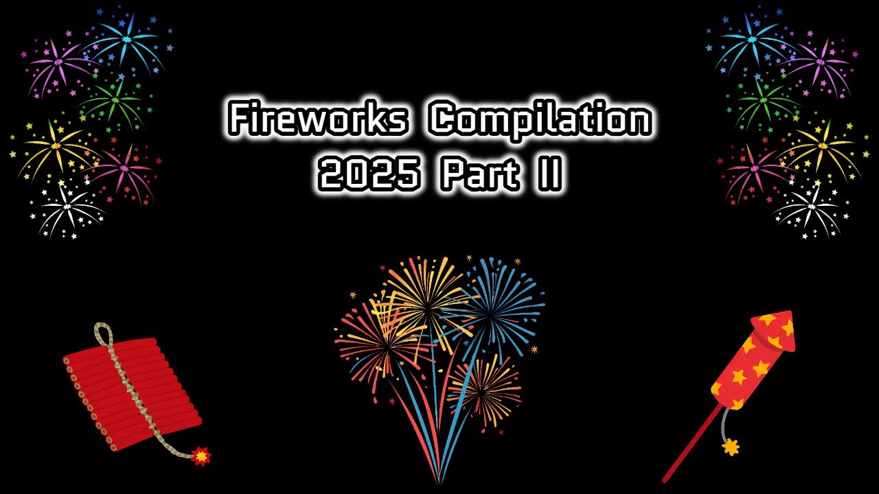 💥Fireworks Compilation 2025 💥 Part II | Guten Rutsch Pyros