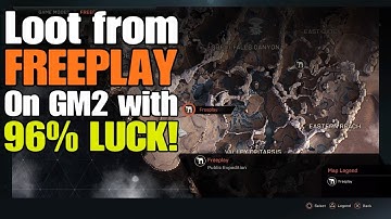 Anthem - Loot from Freeplay on GM2 with 96% LUCK! (Patch 1.0.4)