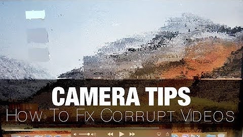 How To EASILY Recover Corrupt Video Files (Example ft. Panasonic GH5/G85/G9 .mdt)