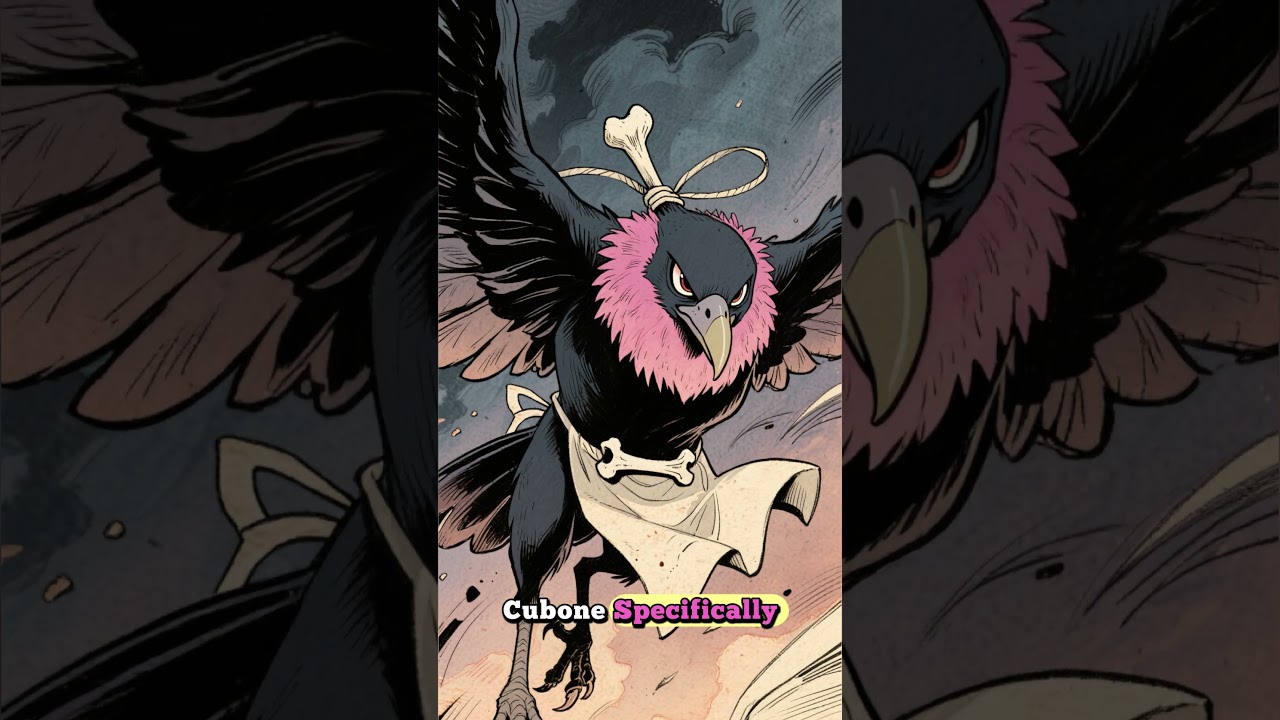 The Darkest Truth in the Pokédex: What Cubone is REALLY Wearing  