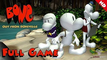 Bone: Out From Boneville (Telltale Games) - Full Game 1080p60 HD Walkthrough - No Commentary