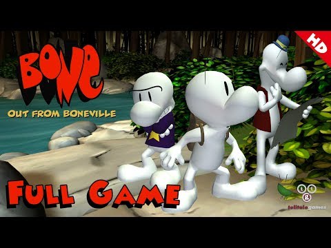 Bone: Out From Boneville (Telltale Games) - Full Game 1080p60 HD Walkthrough - No Commentary