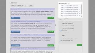 VIP tutorial - Automatic corpus compilation