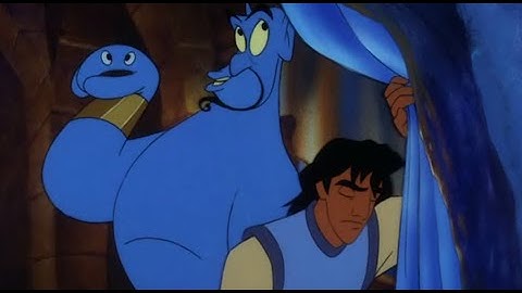 Aladdin and the King of Thieves - Leaving him alone with the parrot, that was stupid.