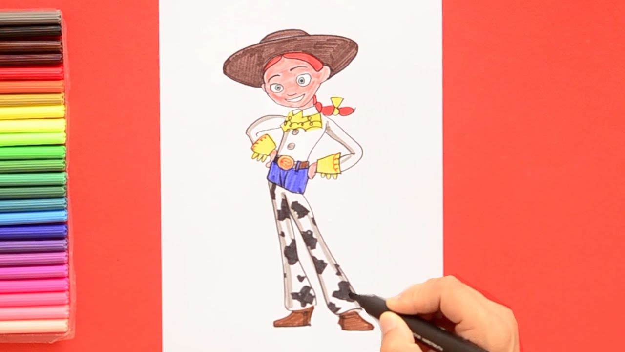 How To Draw Jessie Disney Toy Story
