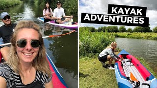 River Cherwell Kayaking Trip UK // LOCKDOWN VLOG