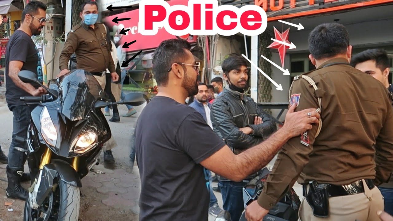 COP vs MY LOUD BMW S1000RR 🤯