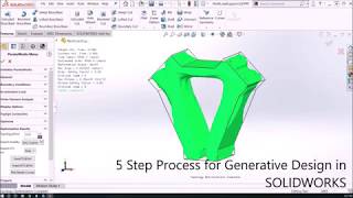 ParetoWorks: a SOLIDWORKS add-in for Generative Design when it matters most