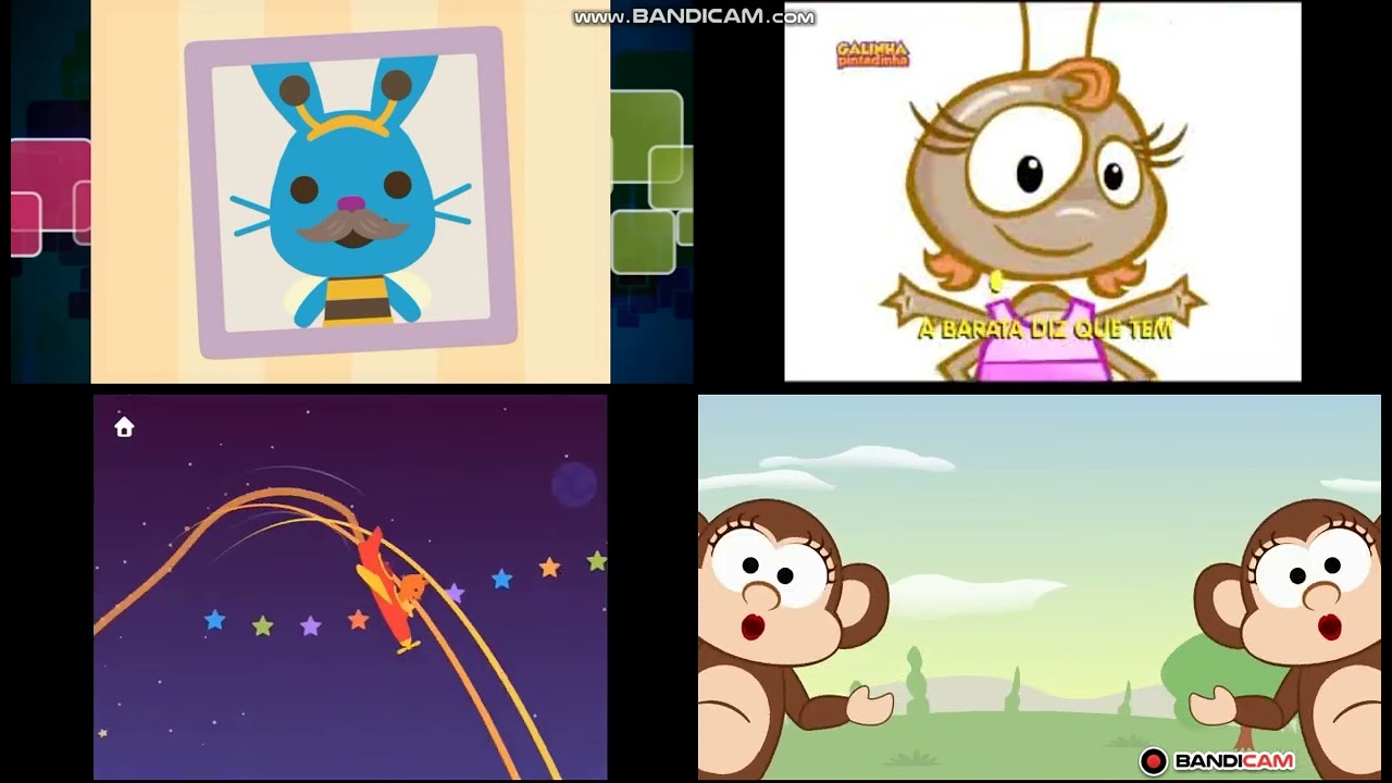 Up To Faster 4 Parison Toobys Portugues Galinha Pintadinha Sago Mini