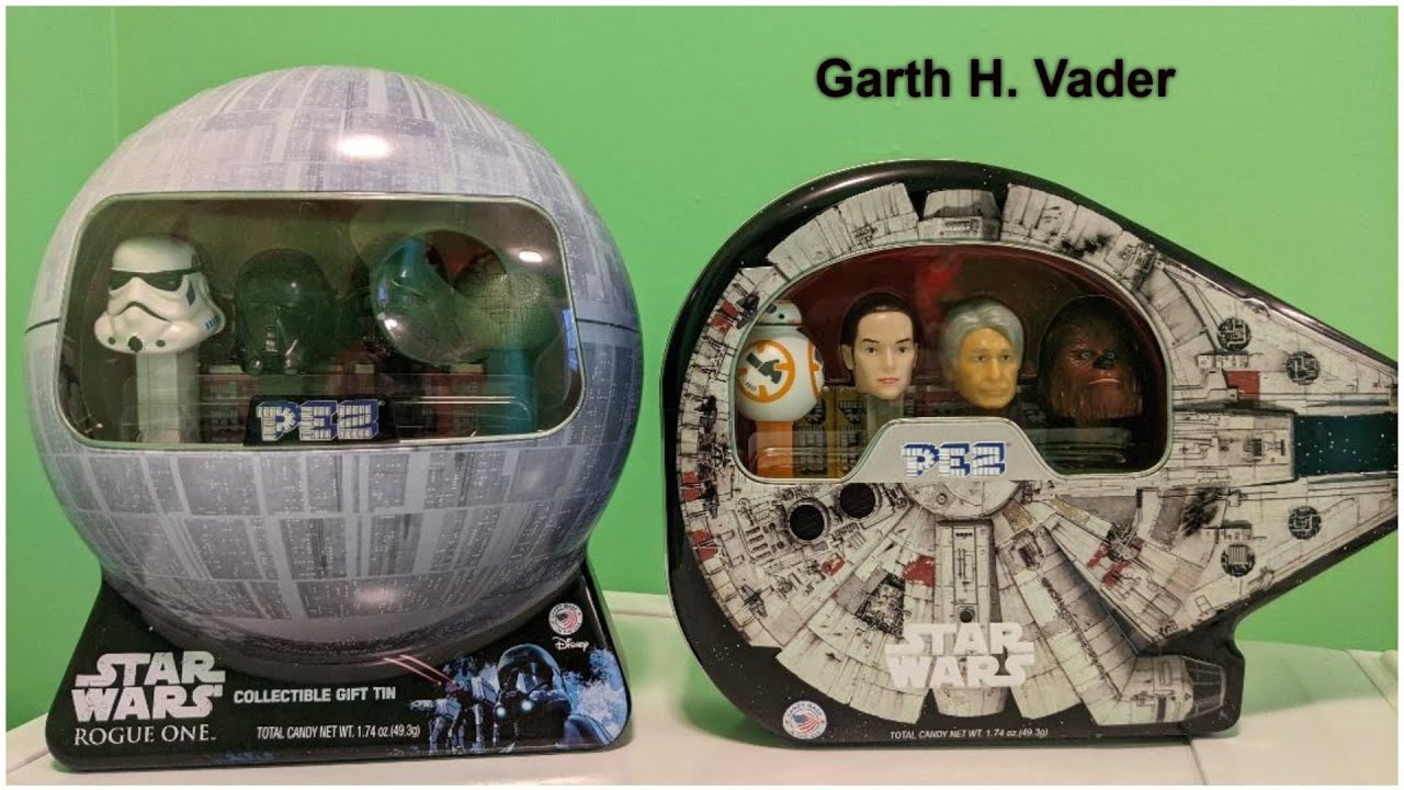 Pez Star Wars gift set in tin collectors case