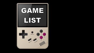 Anbernic RG35XX Game List (64GB) LPOS