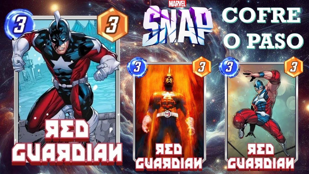 RED GUARDIAN || COFRE O PASO || MARVEL SNAP || 2024