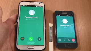 WhatsApp Incoming & Outgoing call at the Same Time  Samsung Galaxy Note 2 S2 plus