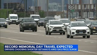 Memorial Day Weekend travelers to hit roads despite high gas prices