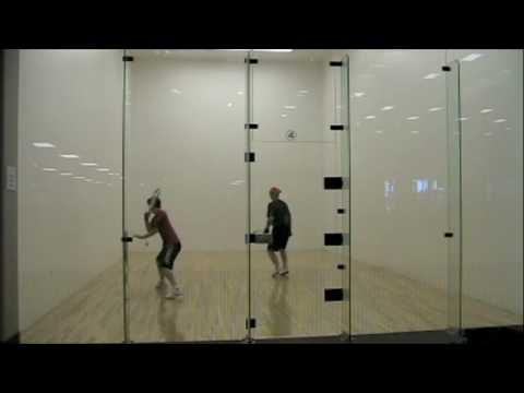 Racquetball Game Mike vs Jamie 3 pt 3