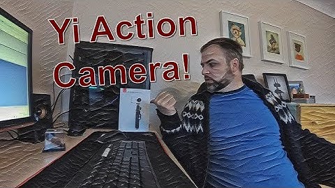 Yi 4k Action Camera / Selfie Stick Bundle Unboxing