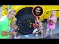 Game Master Returns!!! Top Secret Abandoned Message Found Under Tonka Truck Tire!