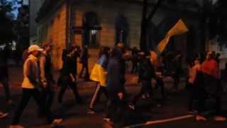 Марш радикальных националистов в Одессе (14.10.14)