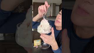 White Chocolate Peppermint Ice Cream❤️🤍