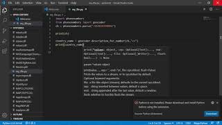 phonenumbers python | (In Hindi)