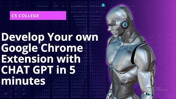 Develop Your own Google Chrome Extension with CHAT GPT in 5 minutes