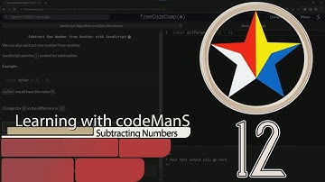 JavaScript Basic 12: Subtracting Numbers | FreeCodeCamp |