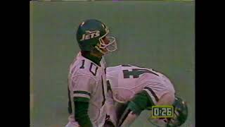 Kansas City Chiefs vs New York Jets (December 28, 1986) (AFC Playoffs) "Jets Rout The Chiefs"