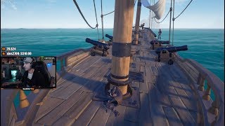 Summit Hides On Enemy Ship & Steals Chests In Front Of 50k Viewers