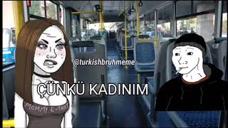 Otobüs Koltuğunda Otururken Olur Gibi