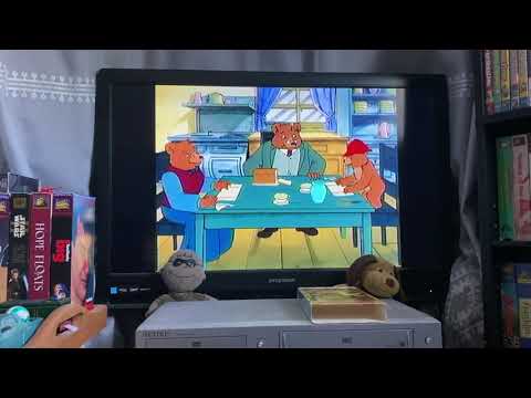 Closing To Little Bear:Little Sherlock Bear 2001 VHS