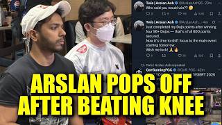 Arslan Ash POPS OFF on Twitter After Defeating Knee in Pre EVO Grand Finals For Tekken 8