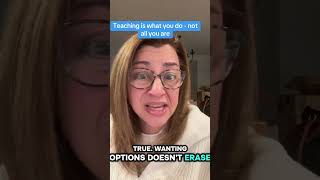 You are more than your teaching job#teacherstruggles #teacherexitplan