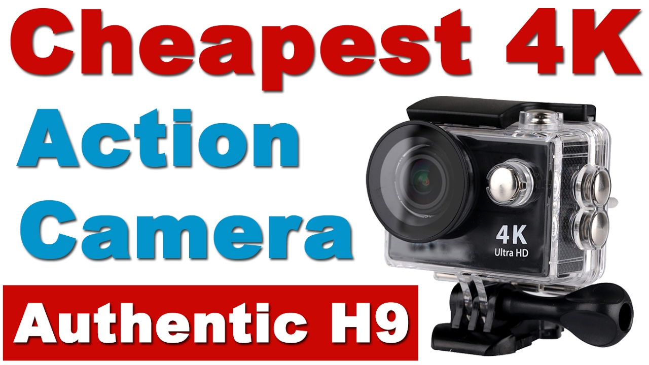 Cheapest 4K Action Camera Ultra HD Unboxing, Footage Review