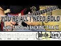 White lion vito bratta youre all i need solo with tabs and backing track  alvin de leon 2019