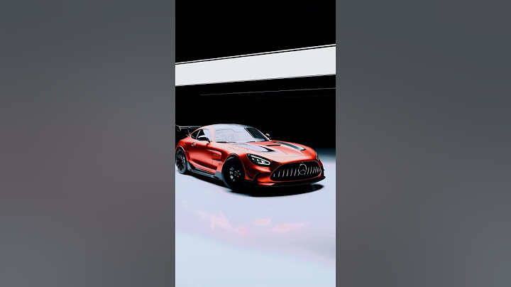 Car Edit in Blender (Part - 20) | Mercedes AMG GT Black Series #blender #automobile #b3d #edit