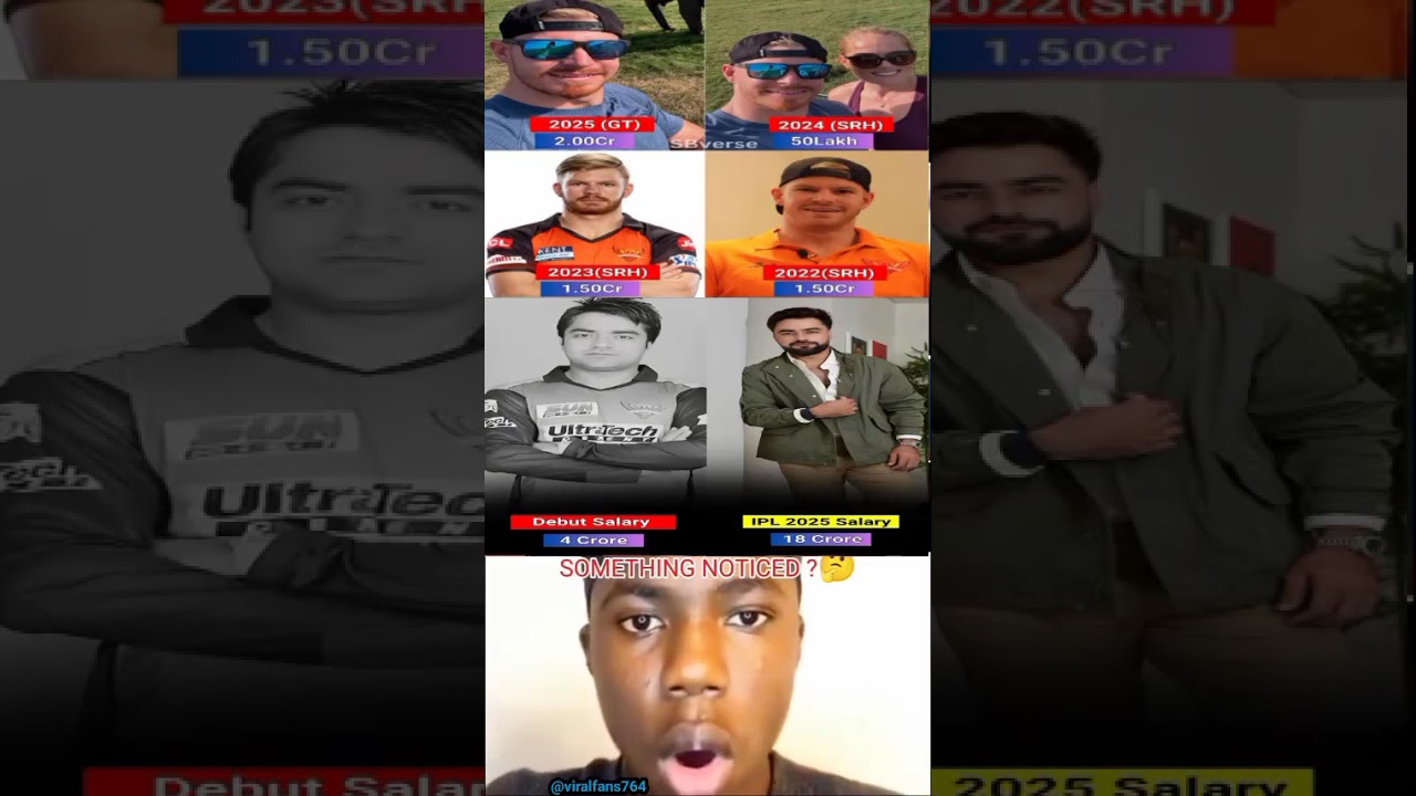 Glenn Philips Vs Rashid Khan IPL Auction salary all time 