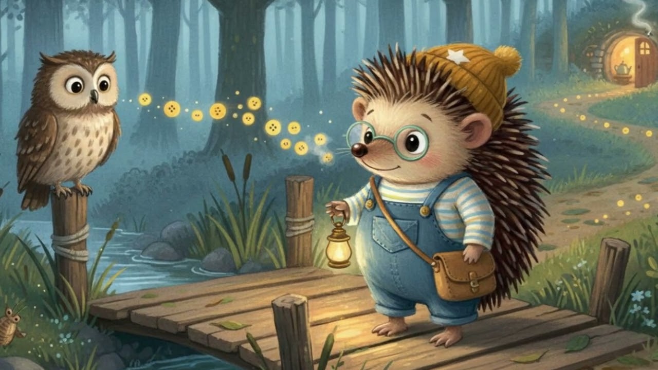 Hugo's Lantern Light - a Granny Marsha bedtime story 🌛