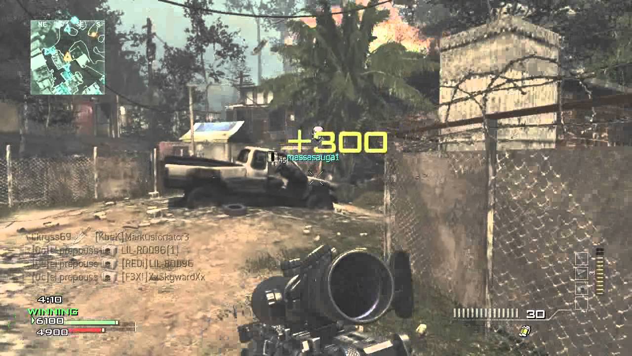 XFXX MW3 Explosive decoy triple YouTube