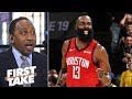 James Harden is 'the greatest scorer in the NBA' - Stephen A. | First Take