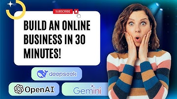 Build Your Entire Online Business in 30 Minutes Using DeepSeek AI!
