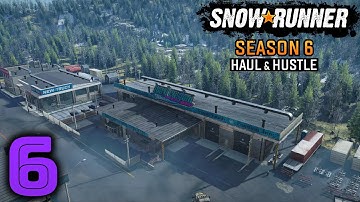 SnowRunner Haul and Hustle season 6 EVANS GARAGE Restoring the Tuning Shop