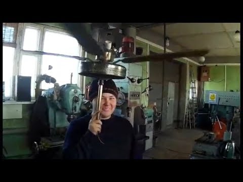 мотор Карлсона или ремонт подвесного вентилятора .