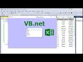 Programming in Visual basic .net| autocomplete textbox from Excel Sheet in vb.net