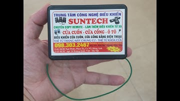 Bộ phát sóng điều khiển cửa cuốn wifi Blynk