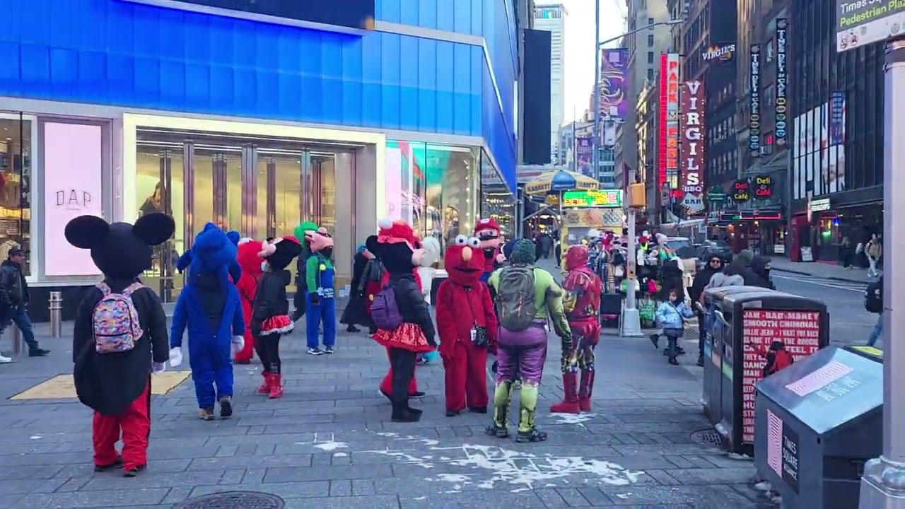 NYC LIVE Times Square New Years Eve Preparations for 2024 Ball