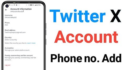How to Add Mobile Number In Twitter X  Account | Twitter Account Me Phone Number add Kaise kare 2024