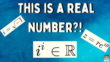 i To The Power Of i Is A Real Number!