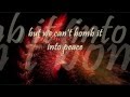 Michael Franti - Bomb the World w/lyrics