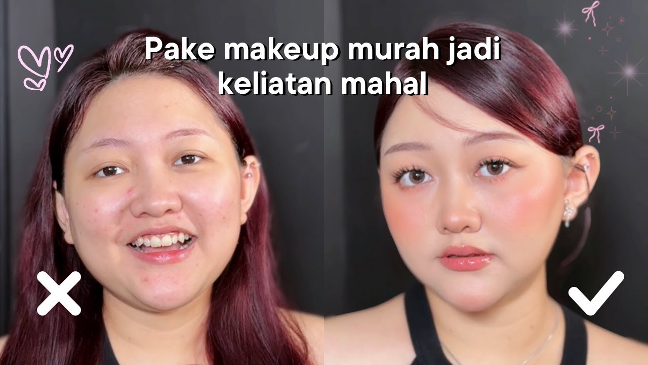 Tutorial clean makeup khusus [PEMULA] pake produk murah & bahasa bayi!
