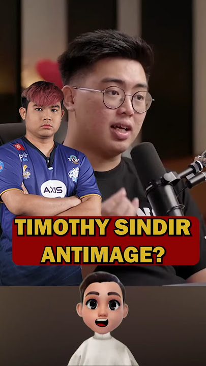 REAKSI TIMOTHY RONALD MELIHAT STATEMENT ANTIMAGE TENTANG CRYPTO! #mobilelegends #timothyronald
